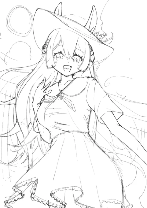 描くよ!!!
#ウマ娘 #サトノダイヤモンド 