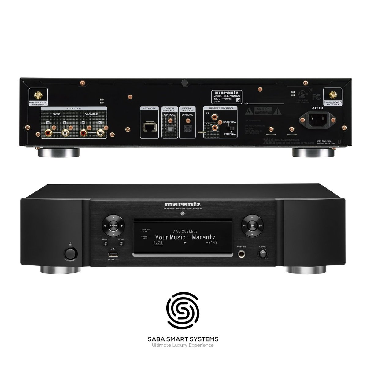 SabaSmartSys's tweet photo. Marantz Network Audio Player
customer@sababms.com
https://t.co/AO1LopEJsz
+98 21 26 70 13 00
WhatsApp: +98 919 900 1372 https://t.co/fJaptNW6ha