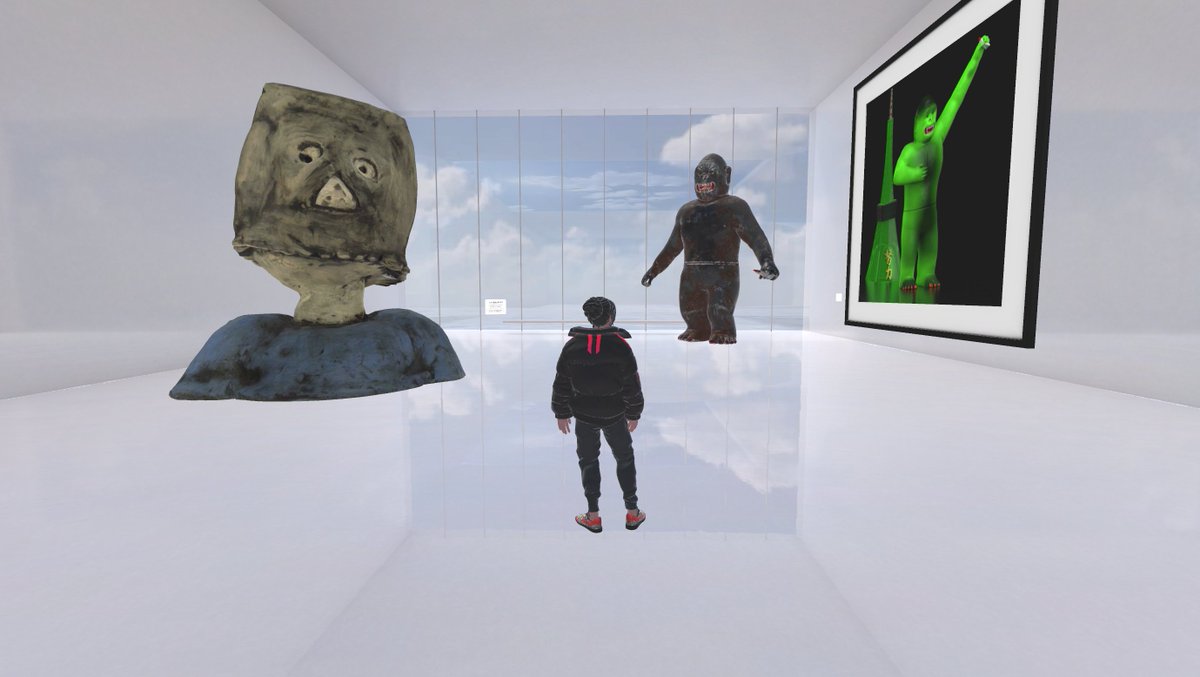 ひみこ（HIMIKO135） on Twitter "RT bonsai_boyz なんかメタバースなギャラリーをようやく理解できた気が