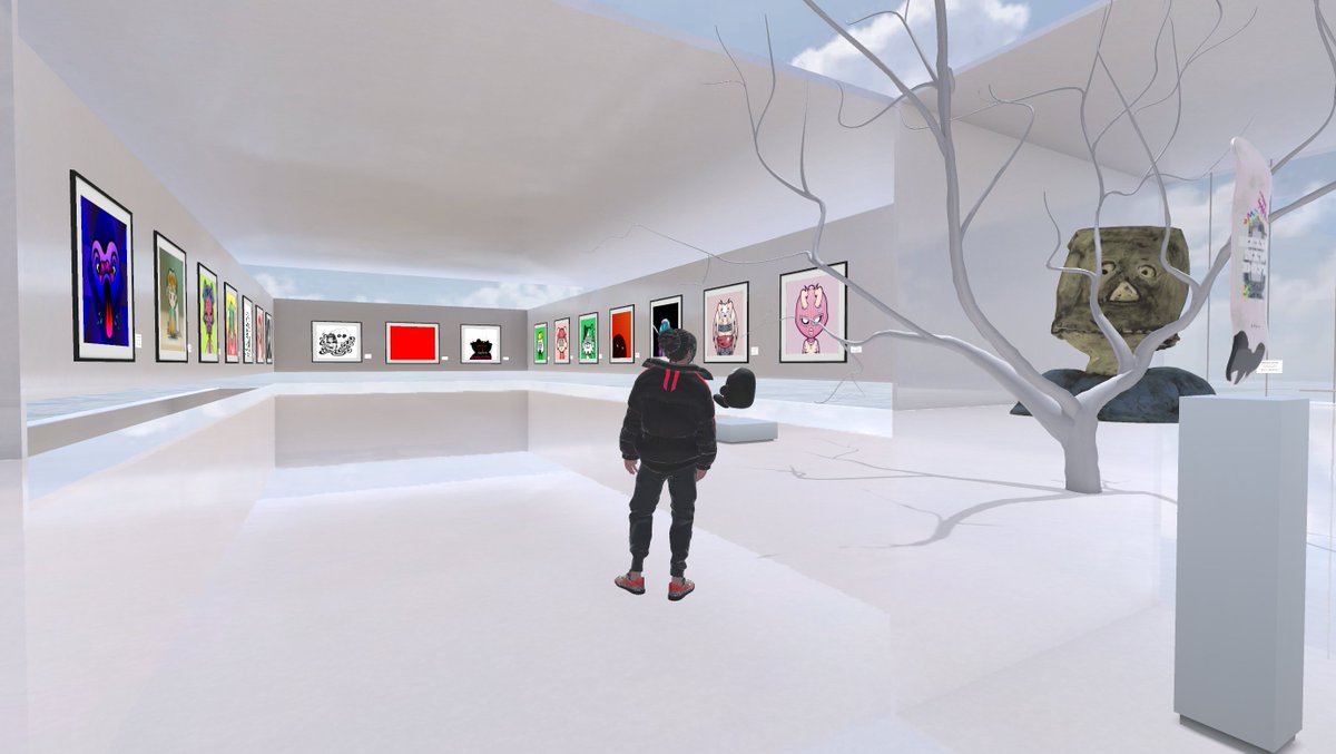 ひみこ（HIMIKO135） on Twitter "RT bonsai_boyz なんかメタバースなギャラリーをようやく理解できた気が