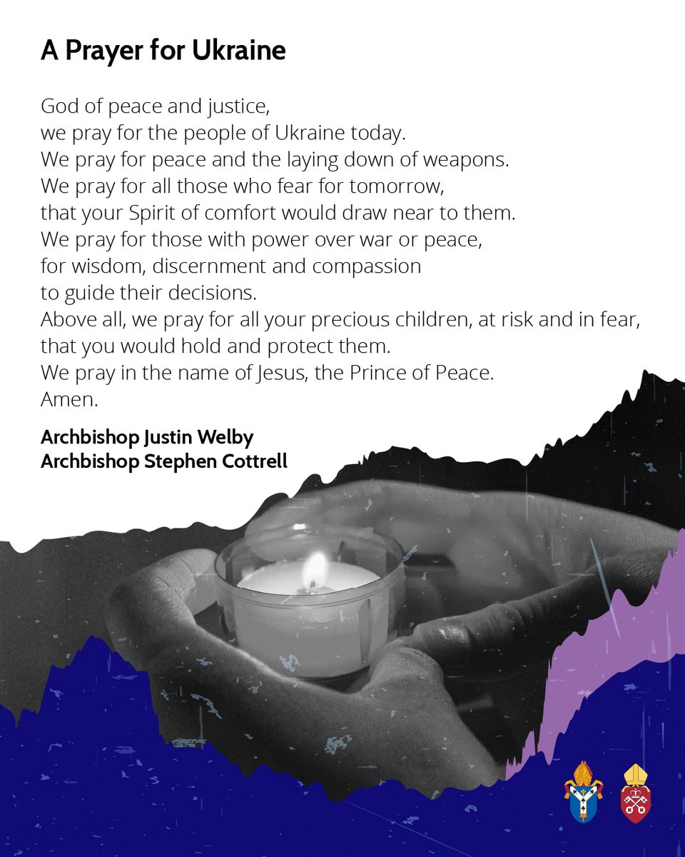 We continue to pray for #Ukraine
