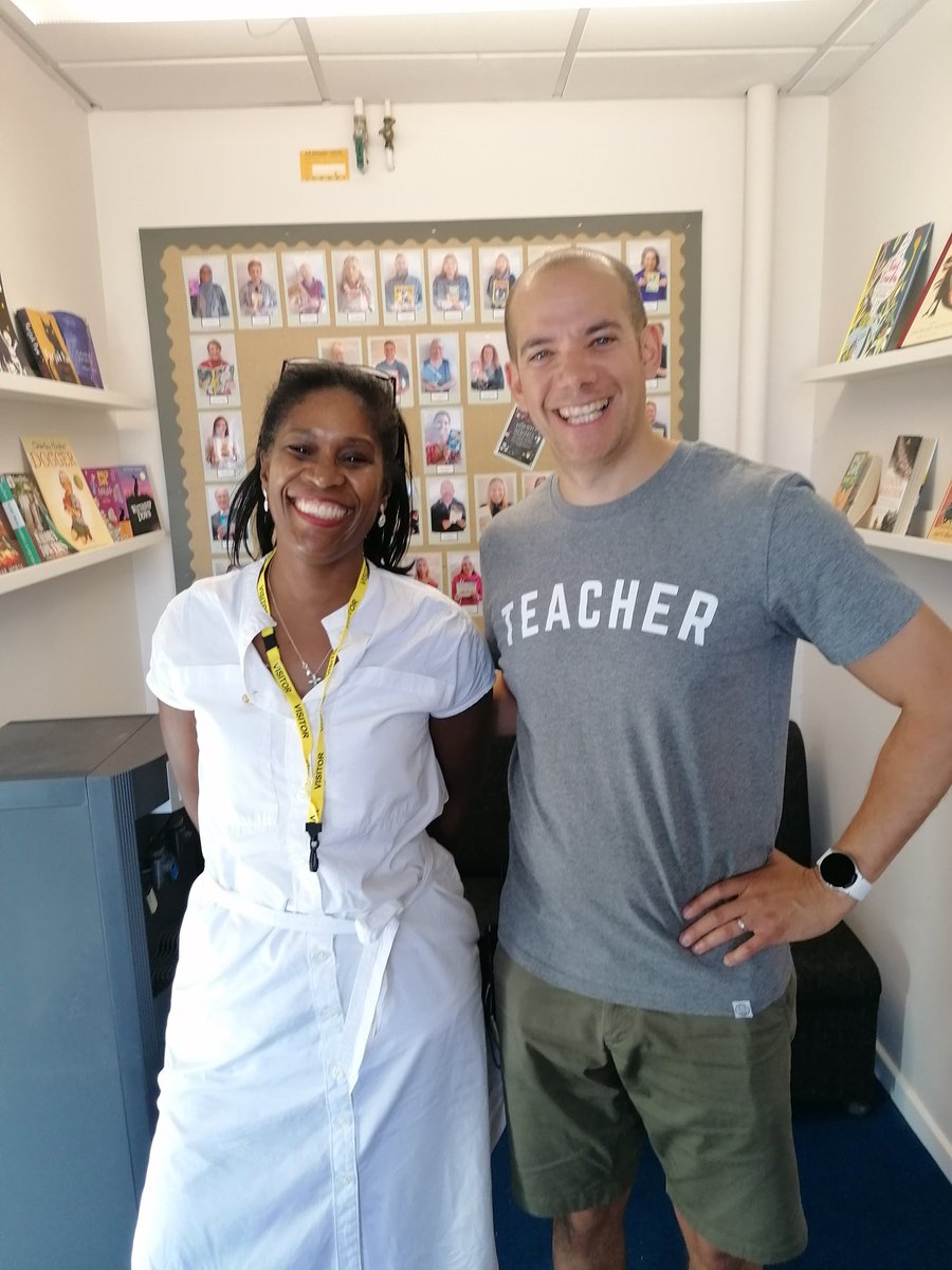 <a href="/LauraHAllain/">Laura Henry-Allain (She/her)</a> <a href="/BroughtonSchs/">BroughtonSchools</a> <a href="/OnjaliRauf/">onjali rauf</a> <a href="/Lizzyturnbull33/">Lizzy</a> <a href="/creedeh/">Sir Charlie</a> <a href="/ClaudiaHawes3/">Claudia Hawes</a> Two legends in one room! 😍 More pics to come. Sorry for the delay. We've been trying to get last few permissions from oarents/carers before we tweet.