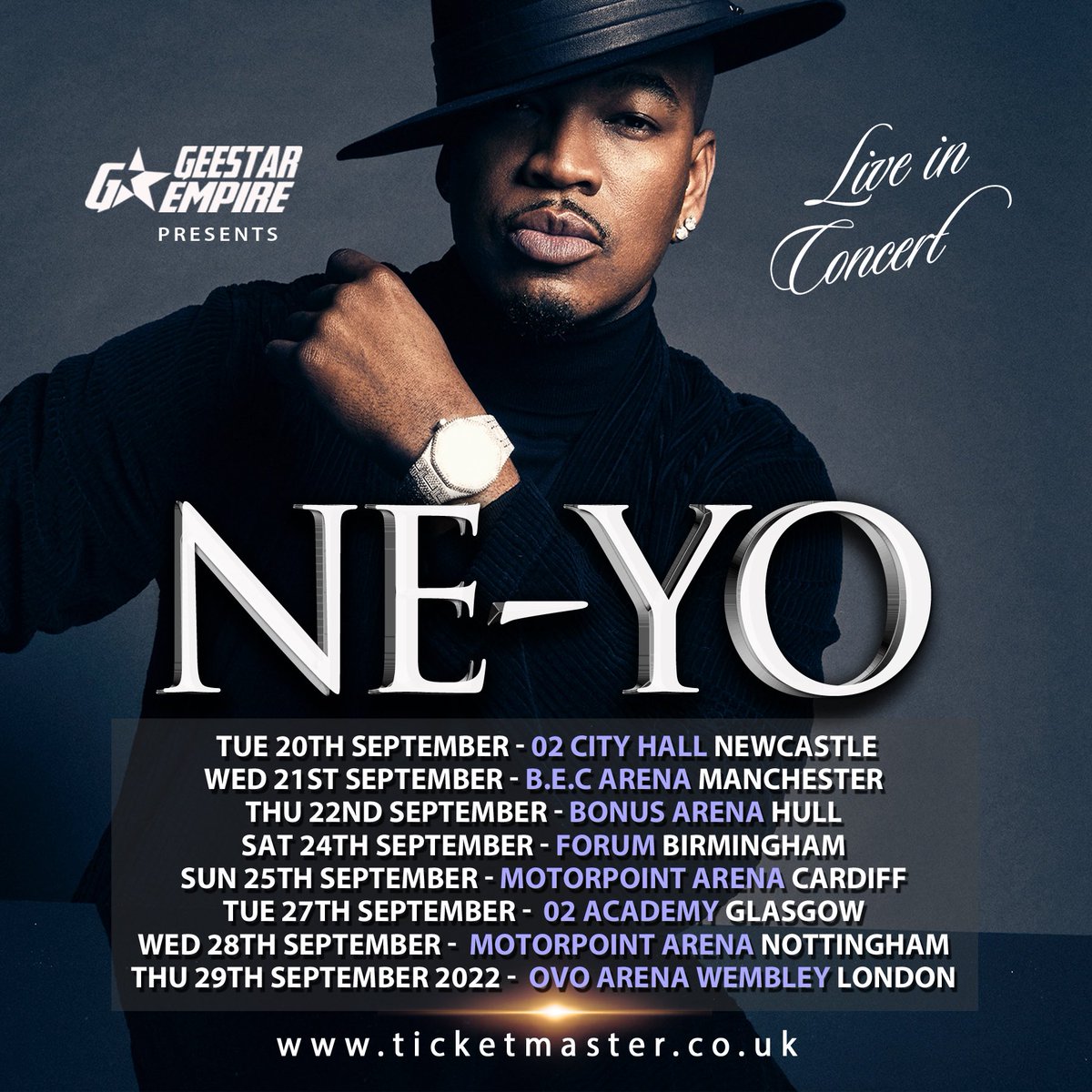 #Grammyaward #winner #@NeYoCompound live #ontourinuk #getyourticketsnow!