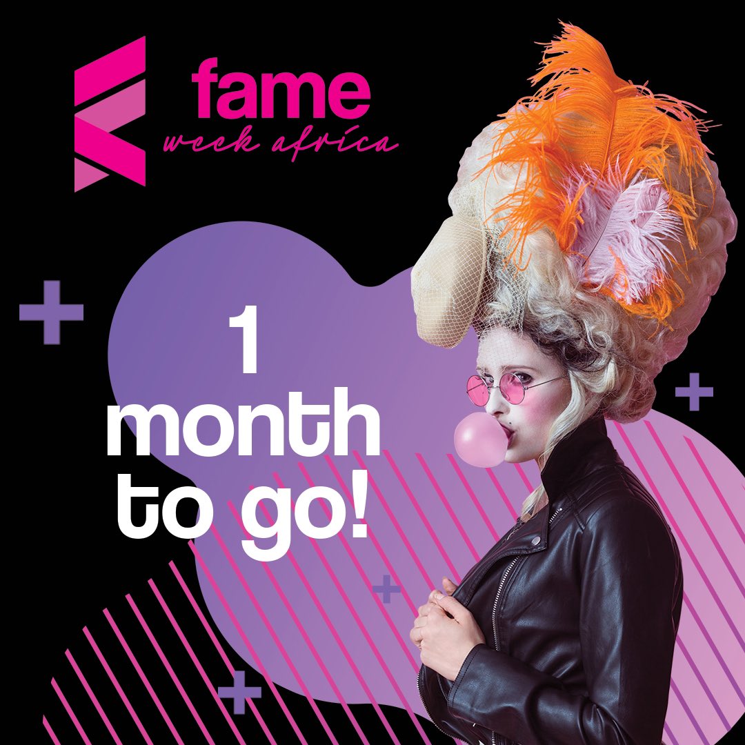The countdown has begun! Only 1 month until <a href="/fameweekafrica/">FAME Week Africa</a>! Connect with creatives from all around Africa and the globe.

Register now: bit.ly/3u2vE4T