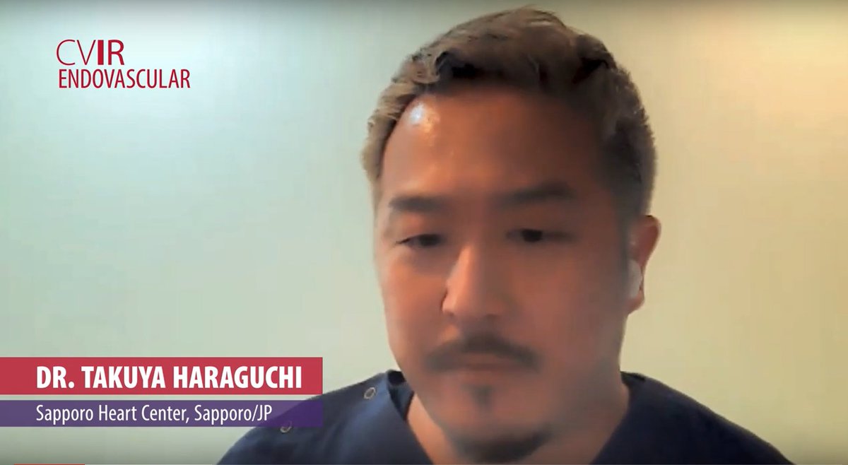 #ICYMI our latest #AuthorSpotlight video dropped last week! Dr. Haraguchi has co-authored several popular #cvirendo articles + spoke to us about the #fracking technique for deep calcified plaque

Check out his and all #AuthorSpotlight videos on our site:
cvirendovascular.org/submit/author-…