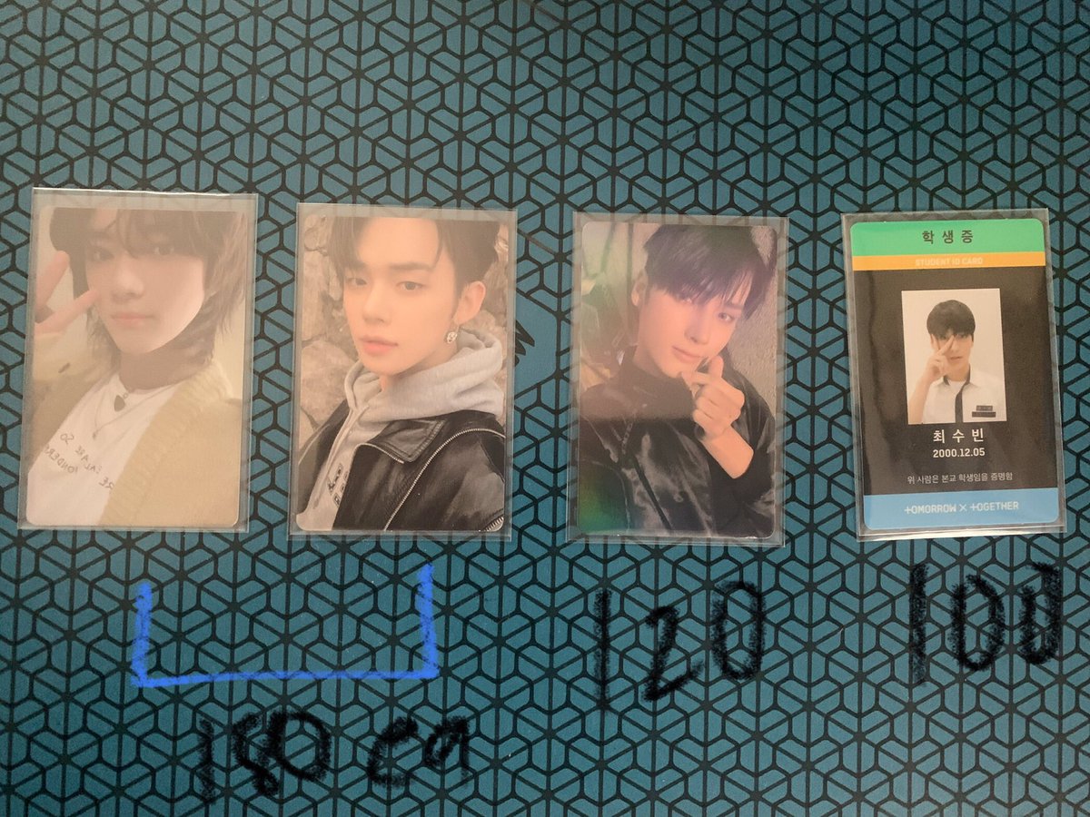 heojacart's tweet photo. #ciesells
꒰ wts lfb txt onhand ph ꒱
⤷txt pcs for 100-180 pesos each !
— beomgyu you pc, yeonjun you, huening kai wev pob, soobin id pc
→mop: Gcash
→mod: sc0, ggx
t. beomgyu yeonjun huening kai soobin pc freeze arcadia id https://t.co/a5O0cugFDt