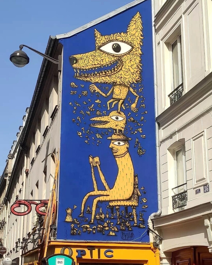 streetartUS's tweet photo. #Streetart: "Le #lecteur" by #Bault @bault_ in #Paris, France, for #LeMURBastille @lemurbastille
More info at: https://t.co/LyQWt5Y98j
Via @cultureforfreedom
#streetartparis #reading #reader #parisstreetart #streetartfrance #francestreetart #art #graf… https://t.co/5DkMOLwboV https://t.co/pwR9d8azyD