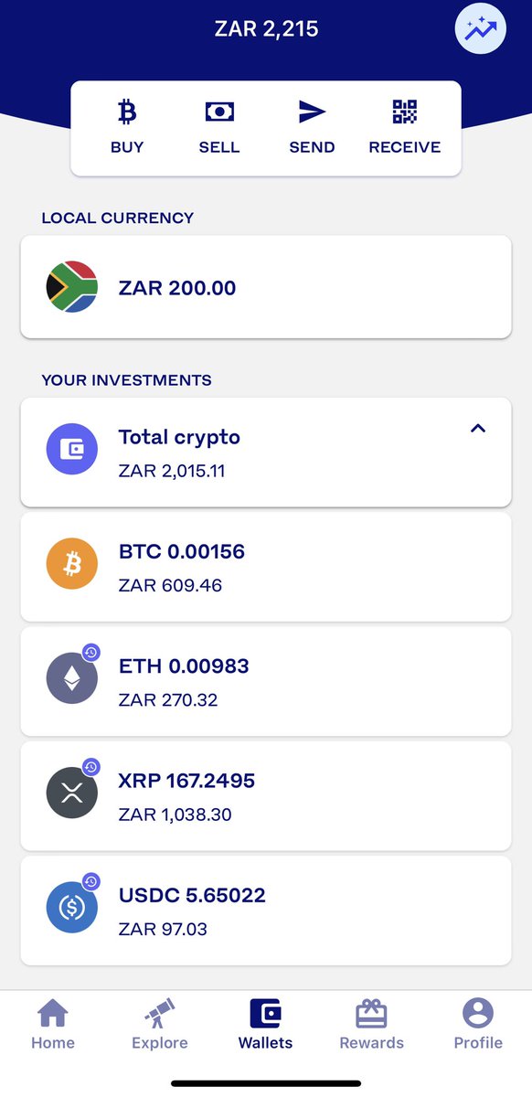 MegaFunTweets's tweet image. My Luno wallet keeps growing

It has Bitcoins, Ethereum, Ripple &amp;amp; USD Coin

Start building yours like this:
1. Sign up with my invite link
2. Deposit and buy ZAR 500 in any crypto (Luno exchange not included)
3. We both get ZAR 25.00 free BTC

luno.com/invite/JKTNJJ
