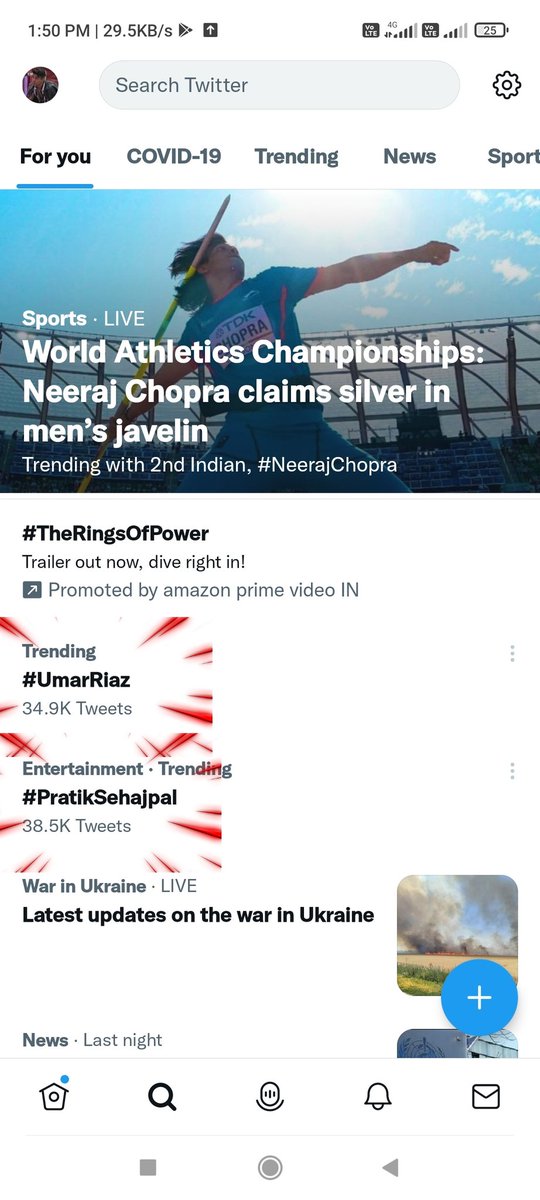 DEXTER_10000's tweet photo. #UmTik Trending Together 🔥!
#PratikSehajpal
#UmarRiaz https://t.co/t3qTD2Pyh6