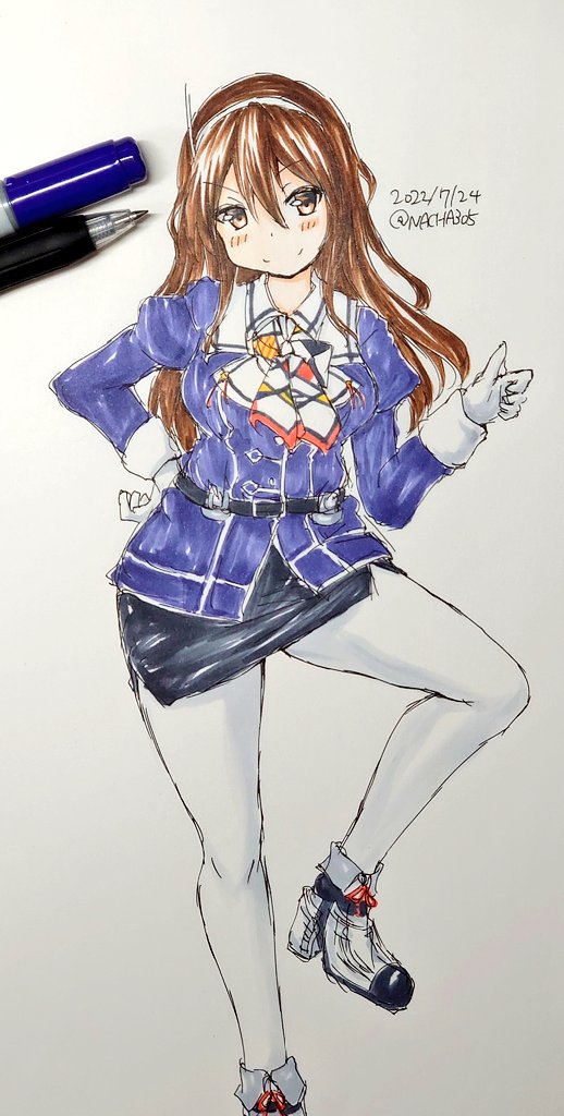 艦これ版真剣お絵描き60分一本勝負_20220724 – търсене / X