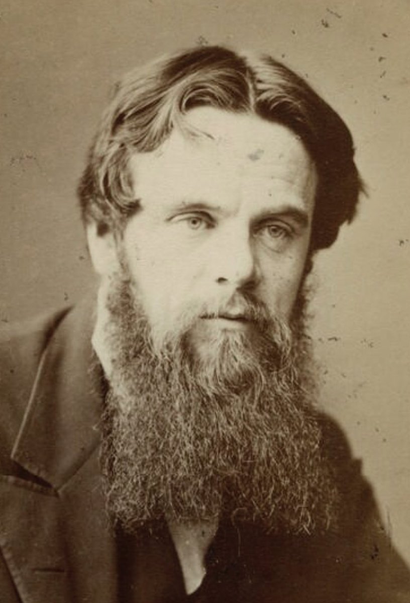 DodgsonDiaries's tweet photo. Jul 24, 1872: Photographed Holman Hunt and his little boy Cyril.

[Portrait of Holman Hunt—not by Dodgson—ca. 1865] https://t.co/RBjUTXHJWA