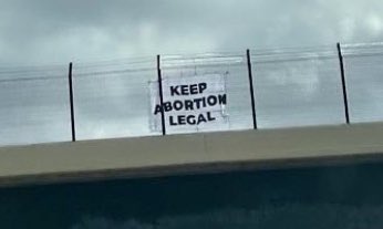 Spotted on I-4 by Millenia #BansOffOurBodies #KeepAbortionLegal