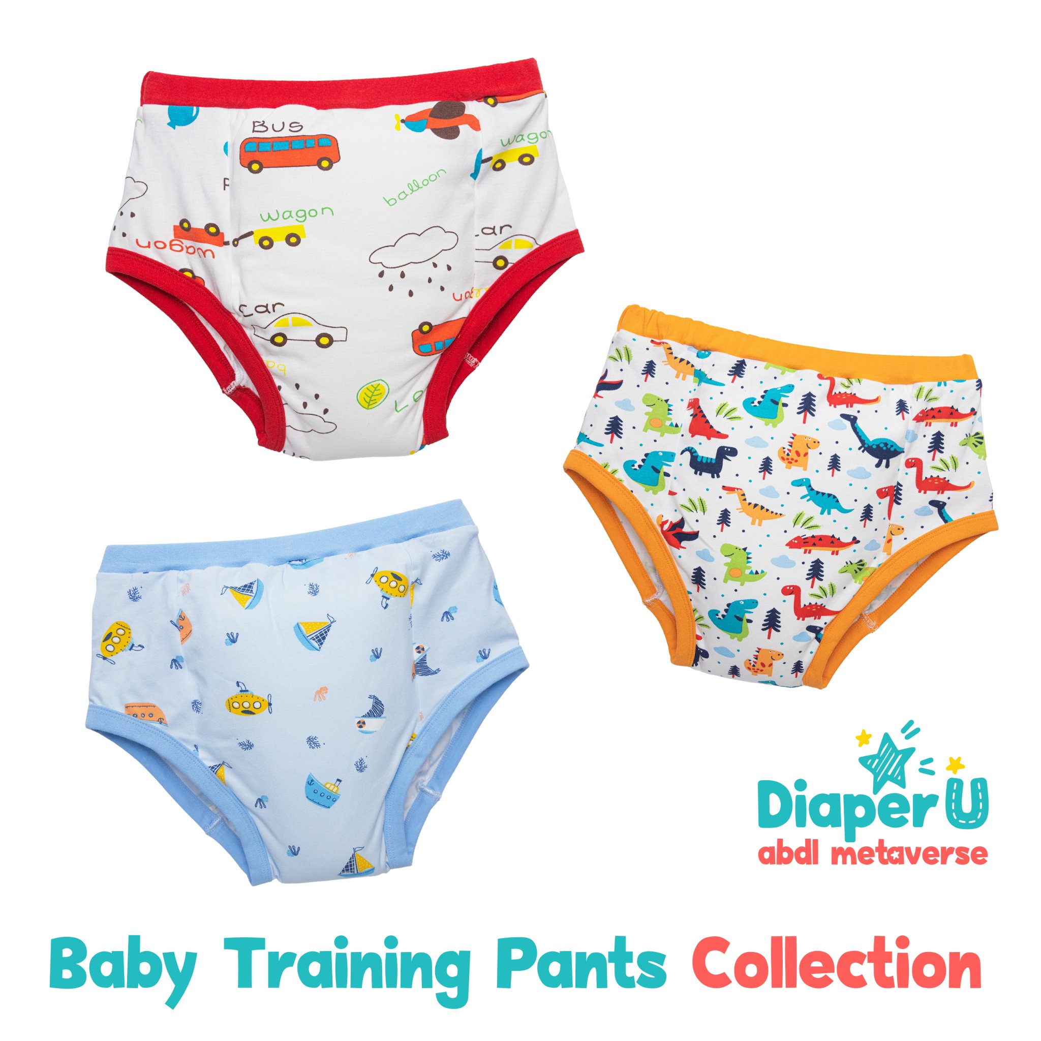 DiaperU on Twitter "Let's Baby Training Pants to our little family! 🥰🦖🛳🚗👶🏻 https//t.co