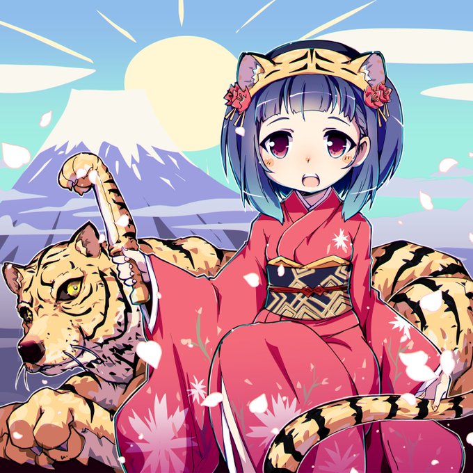 #貴方の描く和風イラストを見せてください
にゃーん 