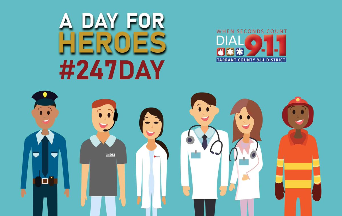 It's 24/7 Day! Thank you #NENA, @RedCross, and @NACSonline, for including 9-1-1 professionals. #247day #thankyou911 @RaceTrac