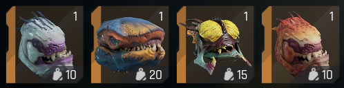 Are there more heads in the game <a href="/TheCycleGame/">The Cycle: Frontier</a> ?
