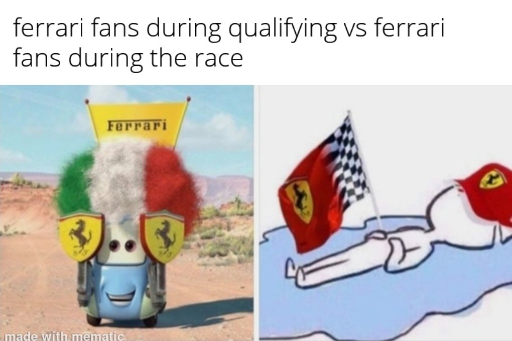 KillerRene64's tweet photo. Its just traditions at this point  #FrenchGp #WTF1 #Formula1 https://t.co/Xpg9e0pTWR
