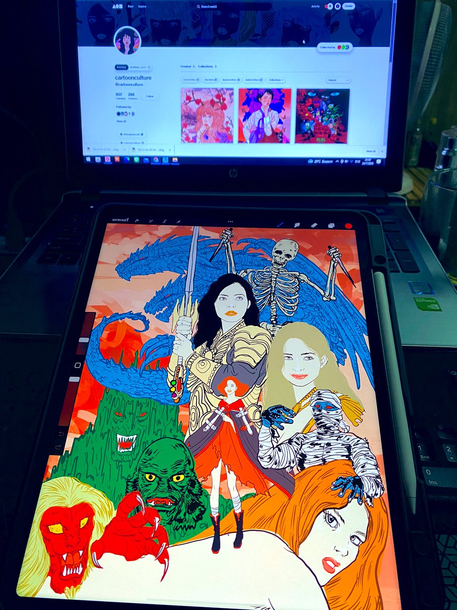 A fantasy story is coming soon. #WIP #nfts #NFTCommunity #nft #nftcollector