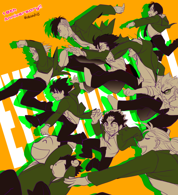過去の周年絵探してみたけど多分15周年が最古…???16と17は多分文章でお祝いしてる感じかな…
フォロワーさん達が過去の周年絵再掲もしてたので便乗して…
4枚目は初めて60分お絵かき参加したやつです(しかも15分オーバーw)。石丸さんたちいなくて申し訳ない…てか2014年て。
#祝アイシ20周年 
