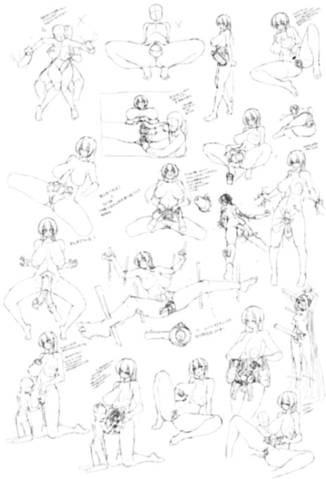 【いつもの不定期便】支援者様向けに鉛筆ペンにしてからのラフまとめを2枚上げました。
メカバレしたり悪戯したり拡張したり…いつものです。
https://t.co/h0qu9VMOuk 