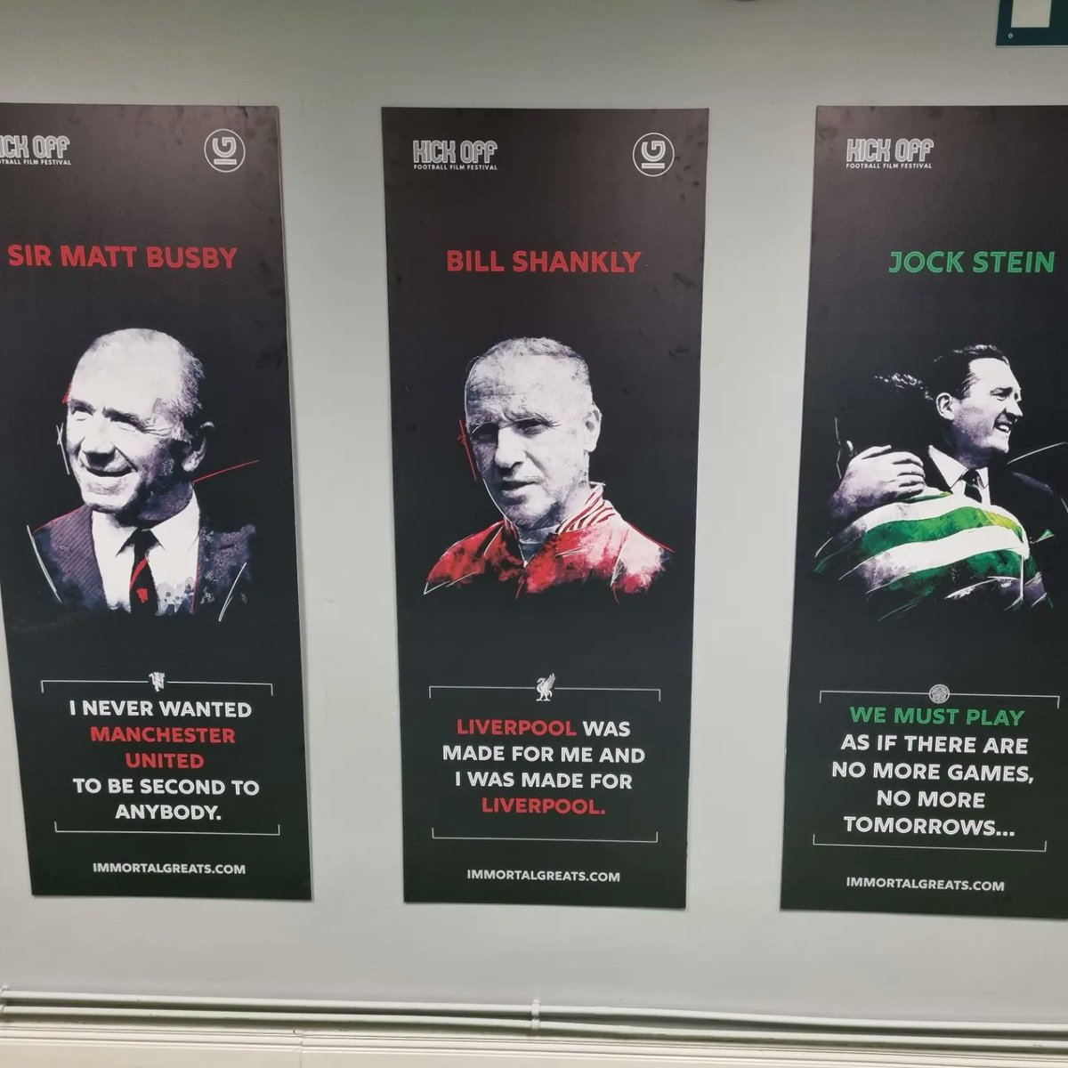 KickOffFilmFest's tweet photo. The Football Monologues was the first screening of our final day. 
An alternative take on the beautiful game
One more screening left with Jonny Owen's  'The Three Kings' tonight at 8pm. 
A limited number of tickets remain.
Get yours here ⬇️
https://t.co/ymmQDQzGjL https://t.co/zLcBfFZPxt