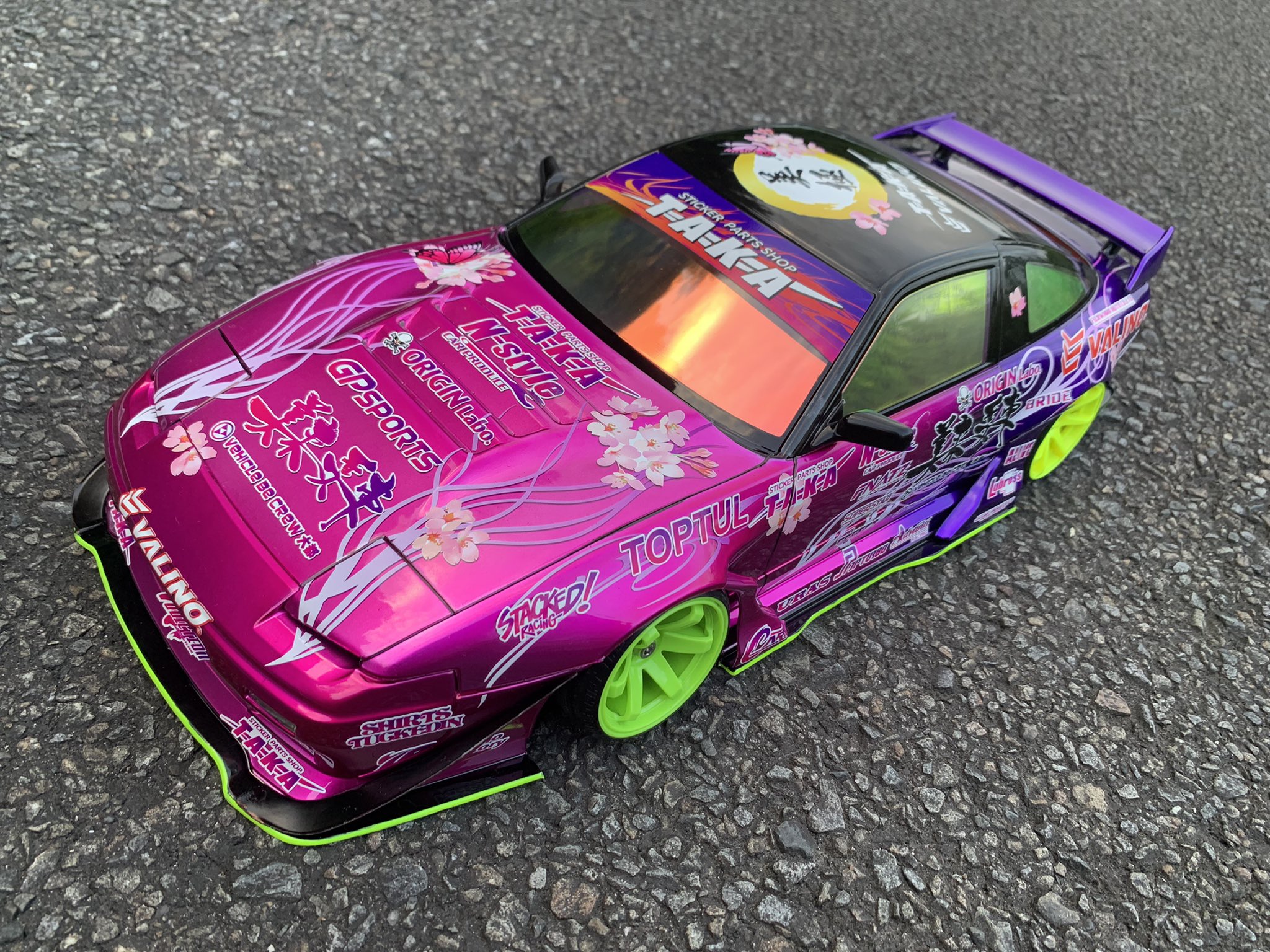 ReveD×アディクション 180sx ラジコンボディ 高木美紀 Ver.