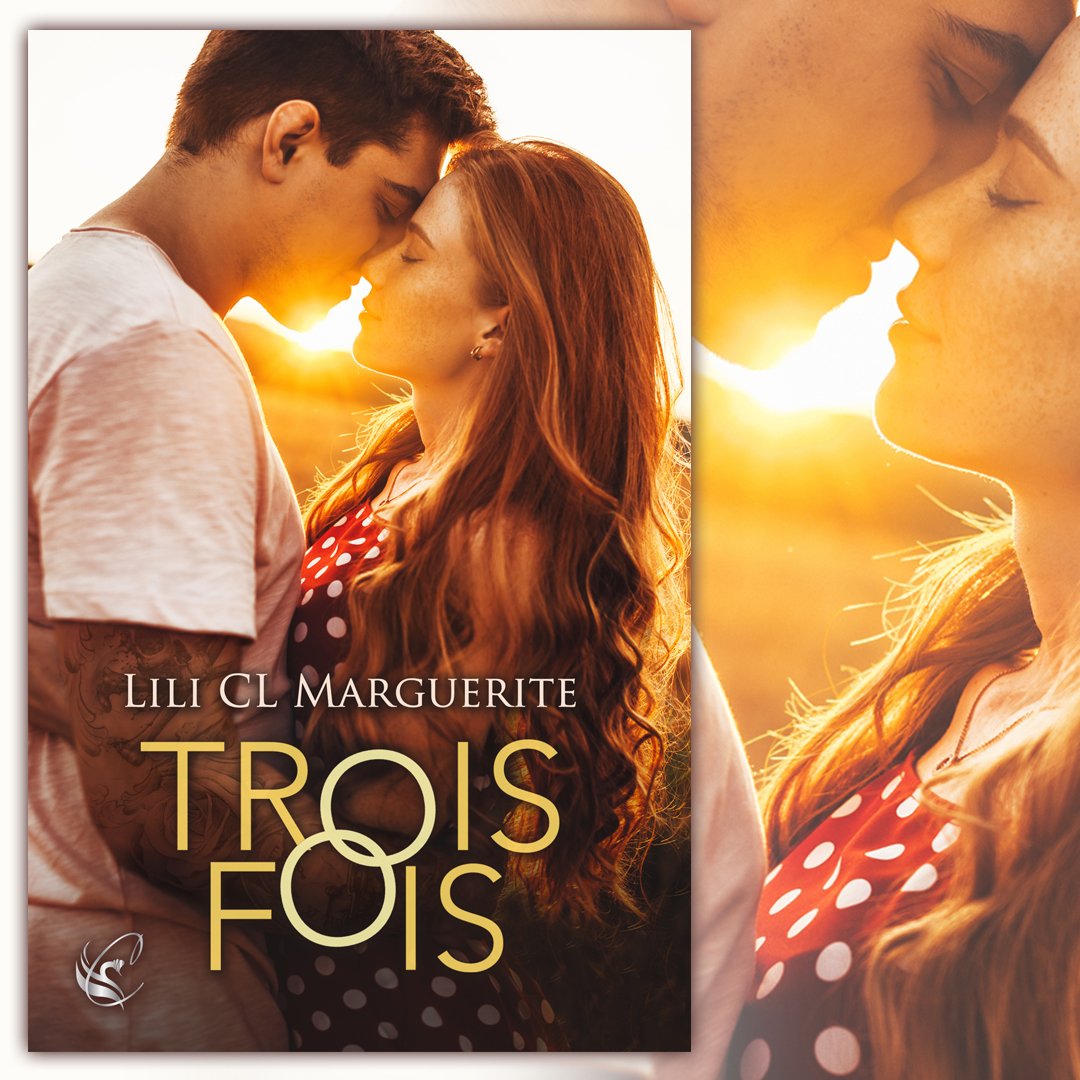 🔥 COVER REVEAL 🔥 

Parmi nos prochaines sorties, découvrez Trois Fois de Lili CL Marguerite

Sortie prévue le 16 septembre et en avant-première les 10 &amp; 11 sept. au salon Dreamsbooks 🥳

Merci à Cora Graphics pour cette magnifique couverture tout en douceur.