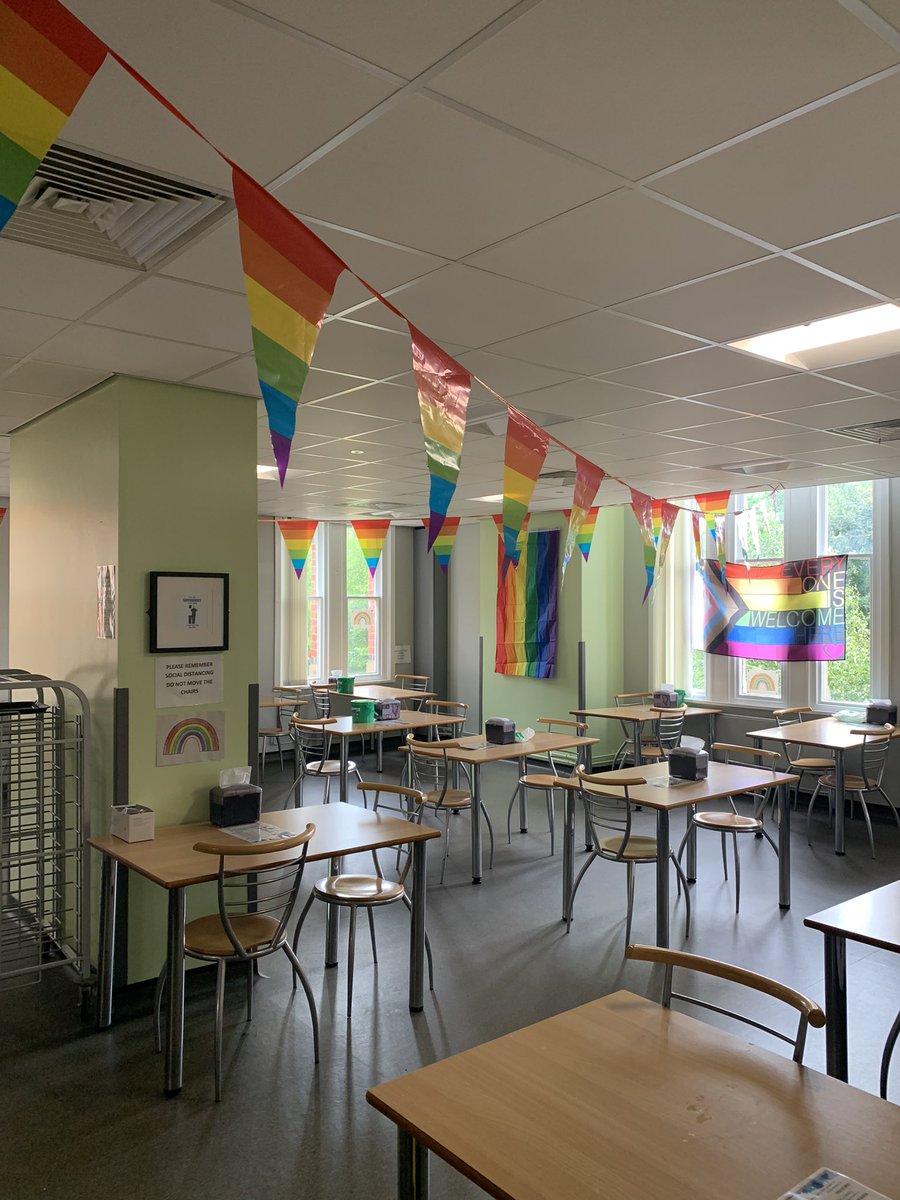 linzhastings's tweet photo. Wwl catering department showing our support for wigan pride 🏳️‍🌈 @WWLNHS https://t.co/3s5hcFG130