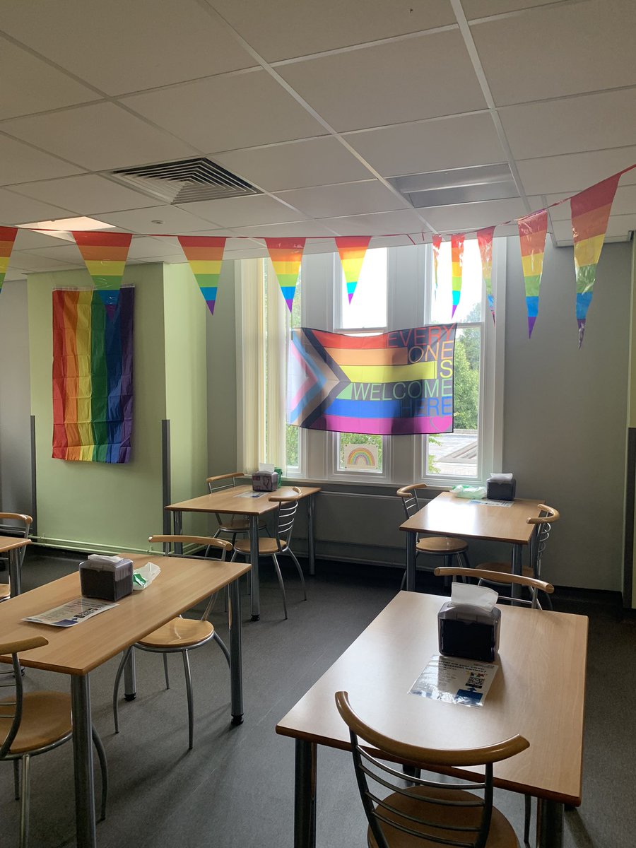 linzhastings's tweet photo. Wwl catering department showing our support for wigan pride 🏳️‍🌈 @WWLNHS https://t.co/3s5hcFG130
