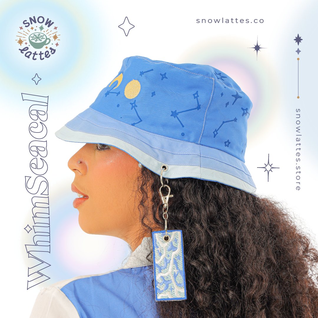 storelattes's tweet photo. @snowlattes moon wave bucket hat 🌊🌙 https://t.co/jrxWqOc8IF