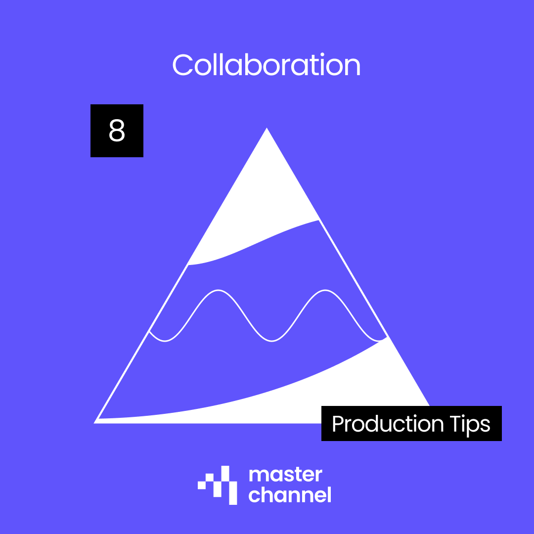 masterchannelai's tweet photo. 🎶 Music production tip #8: Collaboration

You can learn a lot about how other creators work through collaboration with artists, songwriters and producers.

Find out more here: https://t.co/nPkvg5HNTr

#productiontips #masterchannel #musicproduction https://t.co/ROOhQJQOrV