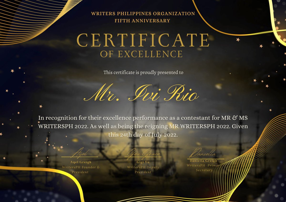 writersphorg's tweet photo. #WPHHoistTheColors | The Admins now have one title holder of Ms. WritersPH while the Critics still hold the most titles for Mr. and Ms. WritersPH (4).

@ivirio03 and @misspinctada_wp are Mr. and Ms. WritersPH 2022!

#WPHiveratesOfSailing https://t.co/FherW1wMFe