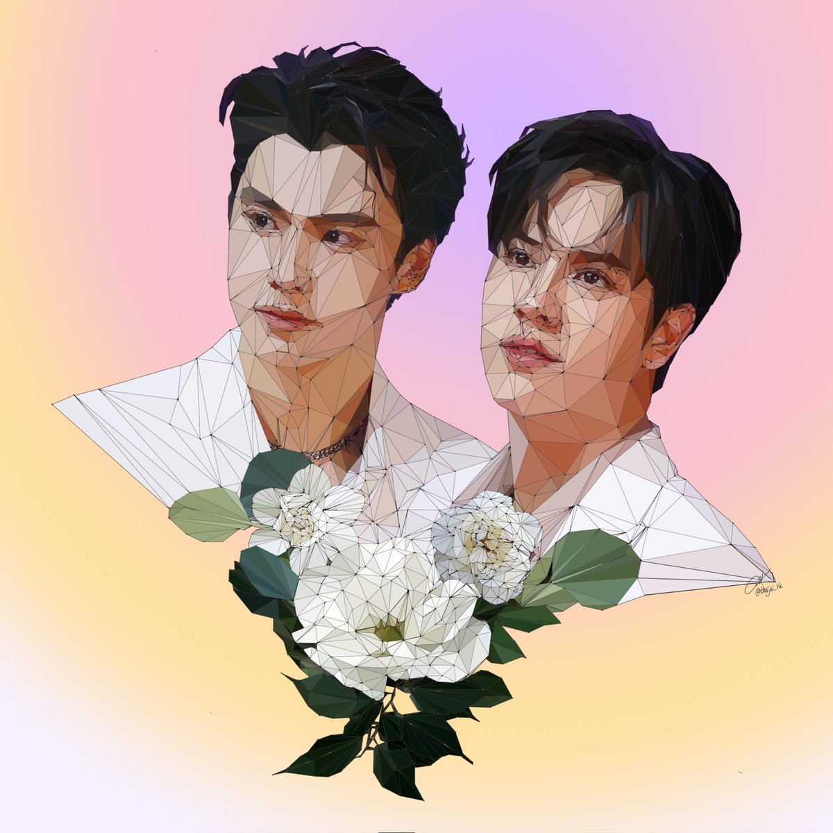 record their important moments in painting 
L.O.V.E.
#KAZZAWARDS2022
#โอมนนน #OhmNanonFanart #OhmNanon #TripleNArt #mynameisnanon #ohmpawat