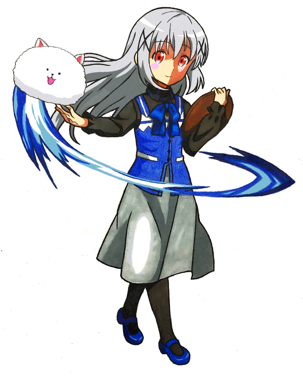 rubbyshellyadam's tweet photo. モンスト  クロスオーバーイラスト

ご注文はうさぎですか？「香風智乃」×モンスト 「キュウキ廻(超絶・廻:正義を挫く利鎌の霊獣・廻)」

#ごちうさ #モンスト https://t.co/ZbENmvkRCI