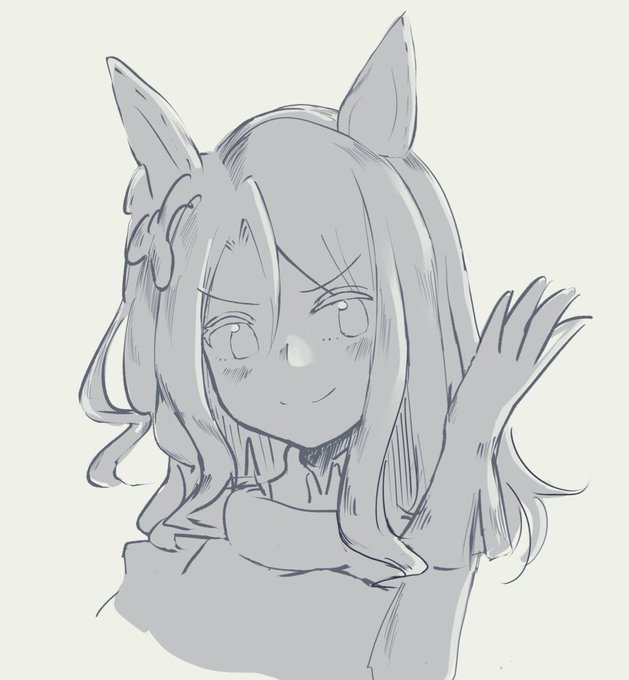 今週描いたやつ #ウマ娘プリティーダービー #キングヘイロー(ウマ娘) https://t.co/g7G7roRbyJ 