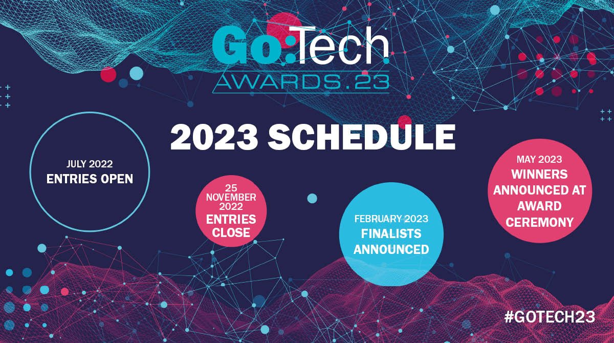 𝐓𝐡𝐞 𝟐𝟎𝟐𝟑 𝐒𝐜𝐡𝐞𝐝𝐮𝐥𝐞 Find out more and start your entry today 👉 bit.ly/3Ku1fD9 Brought to you by @BLeaderNews #GoTech23