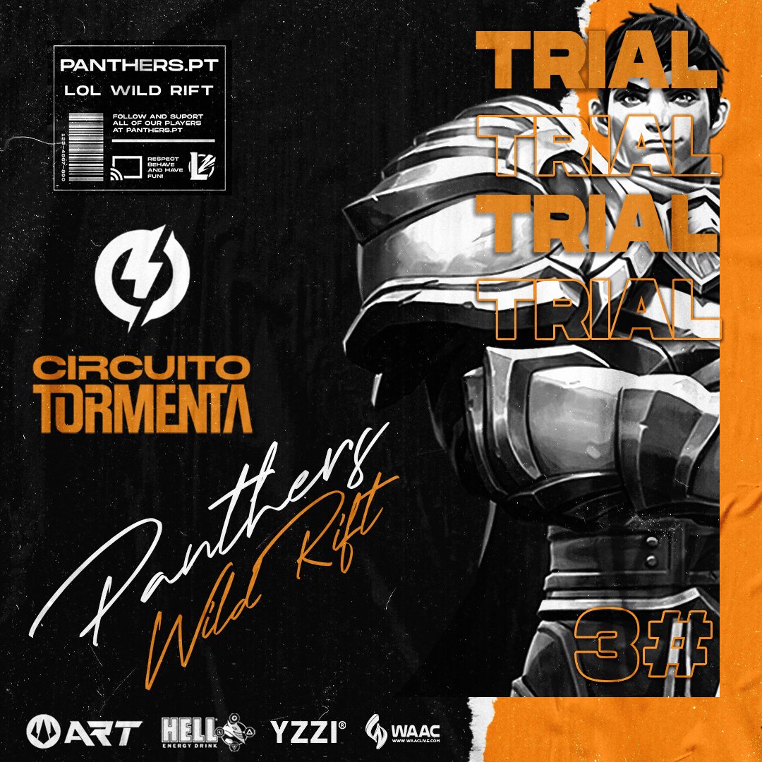 Após vencermos o Wild Rift Challenge #1 a nossa equipa conquistou esta Sexta-Feira o WR Trial #3🏆 

Estamos neste momento em 1º Lugar no Ranking do Circuito <a href="/tormentapt/">Circuito Tormenta</a> com um total de 850 Pontos!

E um 6º Lugar para a nossa equipa Académica!

#GOPANTHERS #thewildsideofgaming