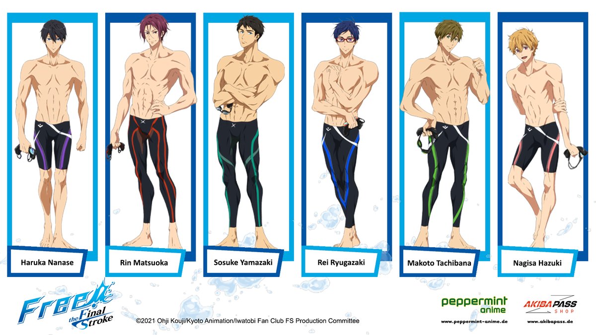 PepperAnime's tweet photo. 🐬🦈🐳🦋🐧 Große Merchandising #Umfrage! Nur noch bis morgen für Lieblingscharas aus #Free! #TheFinalStroke abstimmen!
︵‿︵‿─=≡Σ((( つ><)つ︵‿︵‿
👉Stimme abgeben:
https://t.co/ubUR5EkUKh
#Anime #Manga #Otaku #Iwatobi #Samezuka #AKIBAPASS https://t.co/hs4ussa1dI