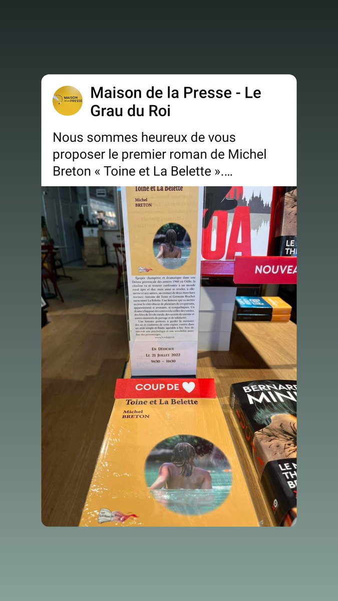 380salonique's tweet photo. Et c'est aussi aux Éditions du Bord du Lot https://t.co/4UztkJNLge