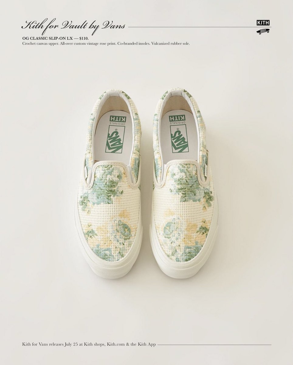 StreetFashion01's tweet image. KITH x Vans (2022)
