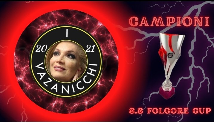 Un'altro Torneo Estivo vinto dai nostri ragazzi! 

34 GOL Fatti e 5 GOL Subiti in 7 Match

@DanieleDiPaola4 <a href="/il_Ninja89/">ilninja_8</a> @matteo941984275 <a href="/ilcitron9/">ILCITRON 🍋💣</a>
@PietroRufy1991 <a href="/filipkiller0412/">filip_killer_04</a> @Axel_JR8 <a href="/Tot98723452/">Bulldozzer</a> <a href="/AleSheldon91/">ALESHELDON</a> <a href="/il_Croupier/">⚜️• Il_Croupier •⚜️ #47</a> <a href="/MatteoPulazza_/">Matteo Pulazza</a> <a href="/alessioagno1/">MSL_alesamp84</a> <a href="/RemindTheJoker/">IlBombo_94</a>