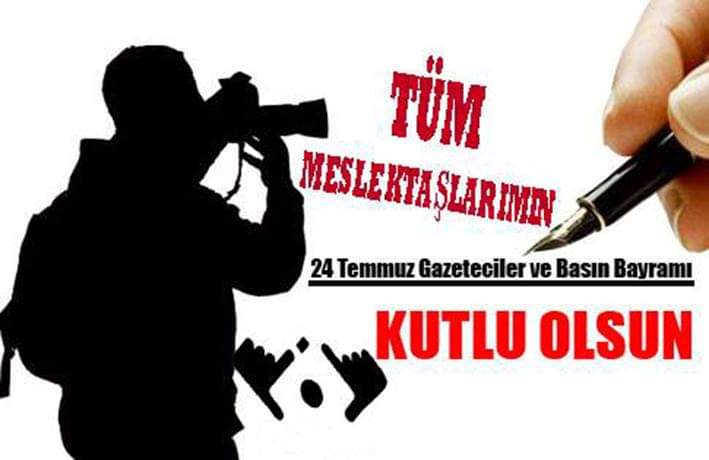 İlkeli ve objektif habercilik anlayışı ile meslek etiğini her şeyin üzerinde tutarak görevlerini yapan tüm gazeteci meslektaşlarımın 24 Temmuz Basın Bayramı kutlu olsun...
#24Temmuz 
#24TemmuzBasınBayramı 
#24TemmuzGazetecilerVeBasınBayramı