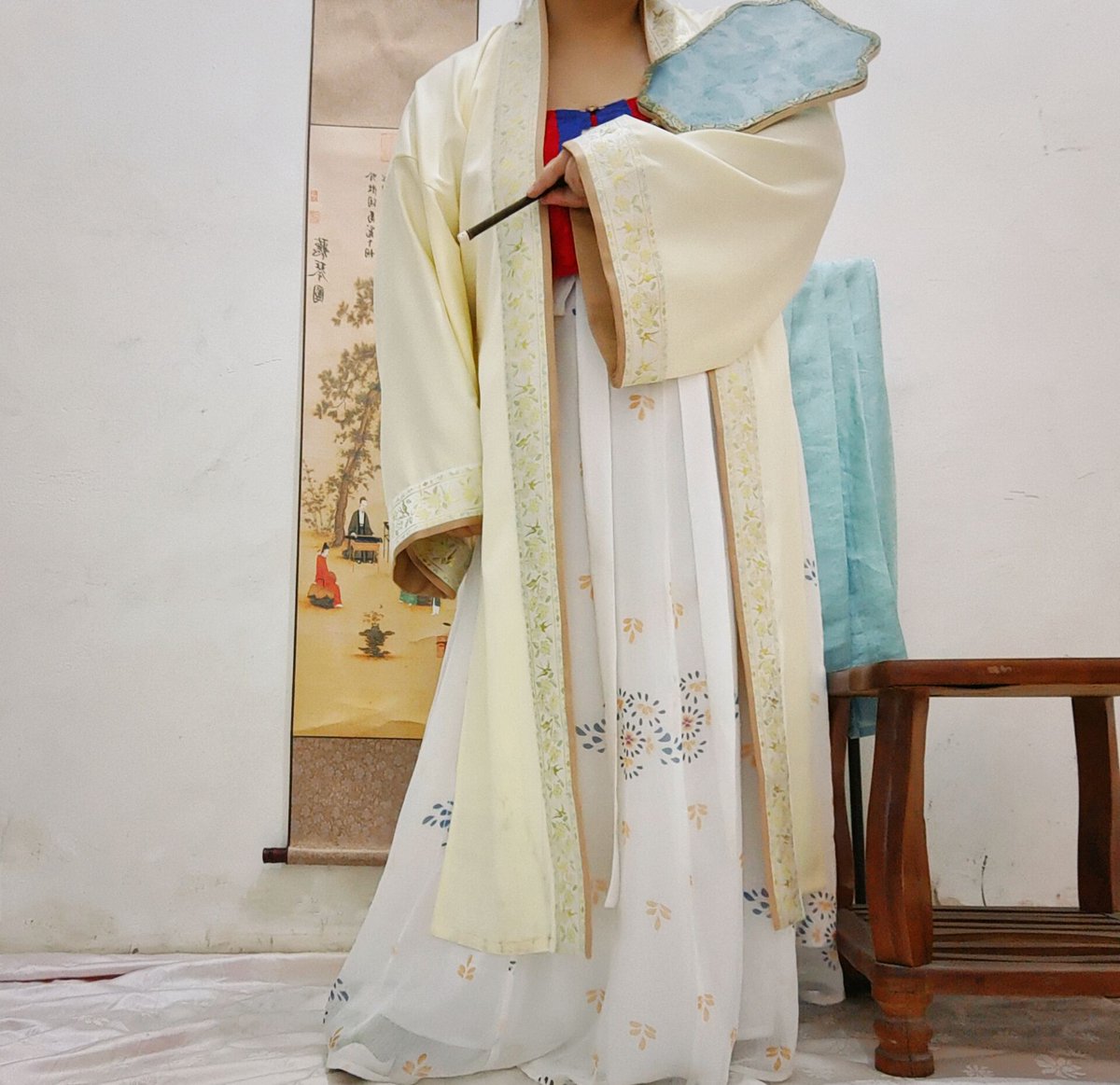 chenyue78025940's tweet photo. 混搭也很好看，传统服饰的美 https://t.co/4TaYSWCVCS