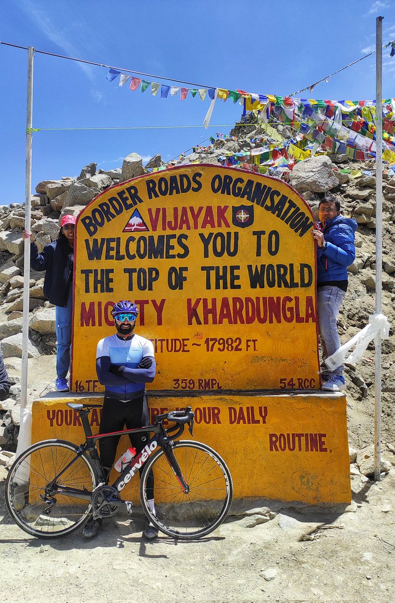 The best view comes after the hardest climb

My bicycle has taken me to many places but none as unique as this one🙌

Leh the land of high passes
#leh #Adilteli #highaltitudetraining