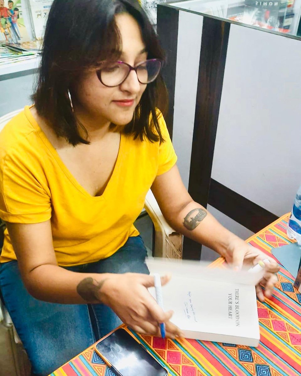 AuthorsInkIndia's tweet photo. Sharing the images from yesterday's Book Signing Event at Shabada Book Store, Pune.
Special thanks to Chirasree Bose ma'am and Shabada Team for making it a successful event.
โฅ๏ธ๐๐
#chirasreebose #AuthorsOfTwitter #booksigning #booktwt #book #AuthorsInk #WIP #WritingCommunity https://t.co/Yk99LrUC6n