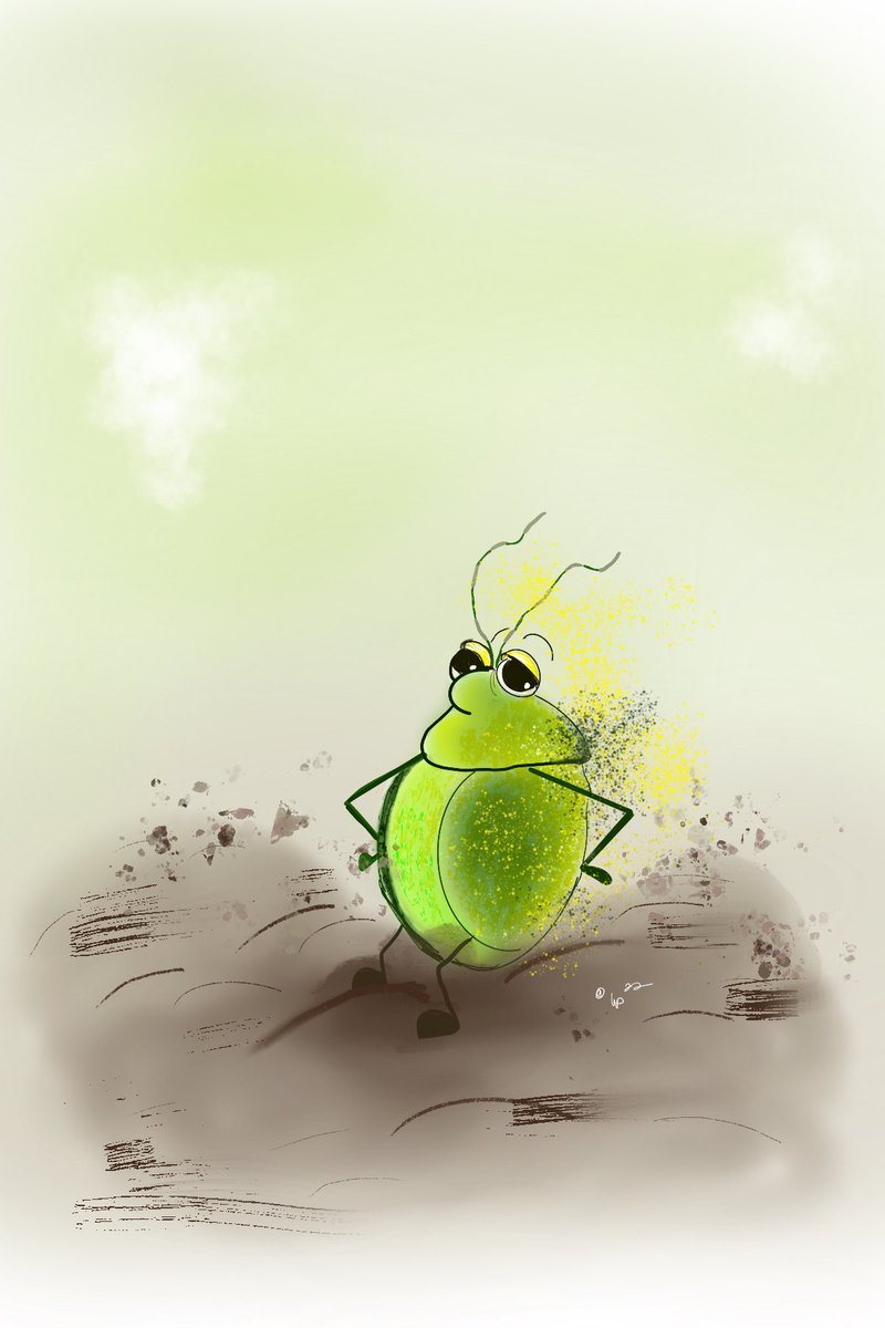 caseybella3's tweet photo. #SummerBuggin Day 23 #GreenStinkBug 💚🪲 With ⁦@ksneathart⁩ and ⁦@artyreg77⁩ … Happy Sunday ! Thank you for all who have joined in! Feel free to jump in anytime! #minibeasts #kleinkunstklasse #insects #insectart #kidlitart #julyartchallenge #bugtastic https://t.co/bqNrylyVDA