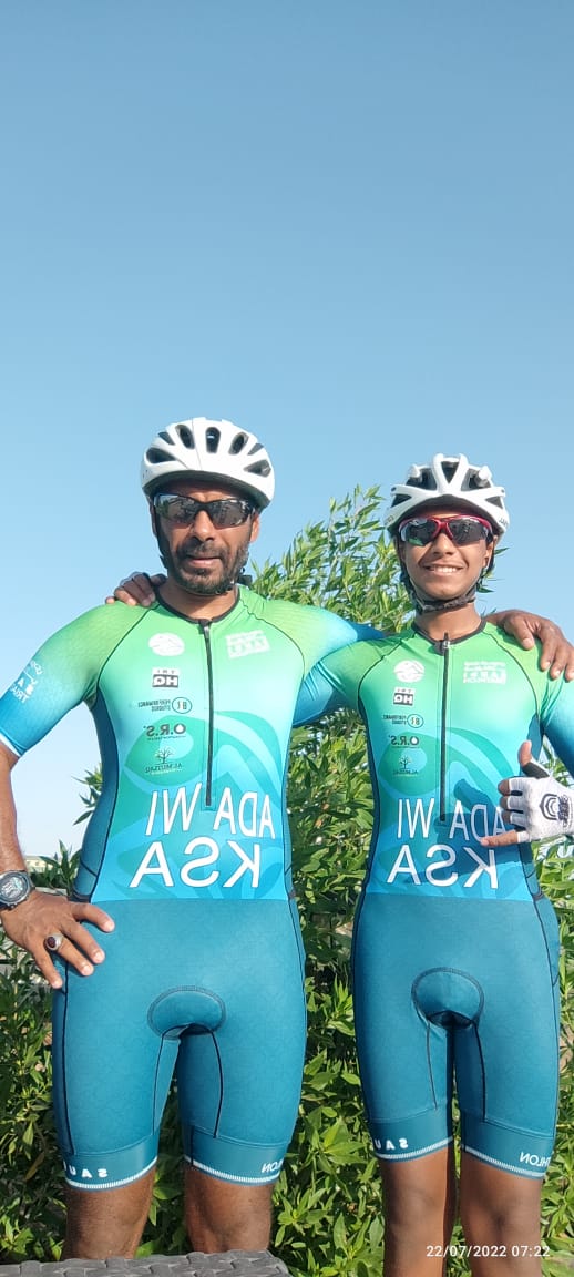 SaudiTriathlon's tweet photo. تمرين صباحي للأبطال 🤍💚
هذا الشبل من ذاك الاسد ، ماشاءالله تبارك الله عالقوة يارب آل عداوي 💪💪
Great Training Workout
Father & Son 💪💪
#SaudisTriCommunity #sauditri #Tabuk #SaudiArabia #TriathlonKSA https://t.co/eHlntBPW7E