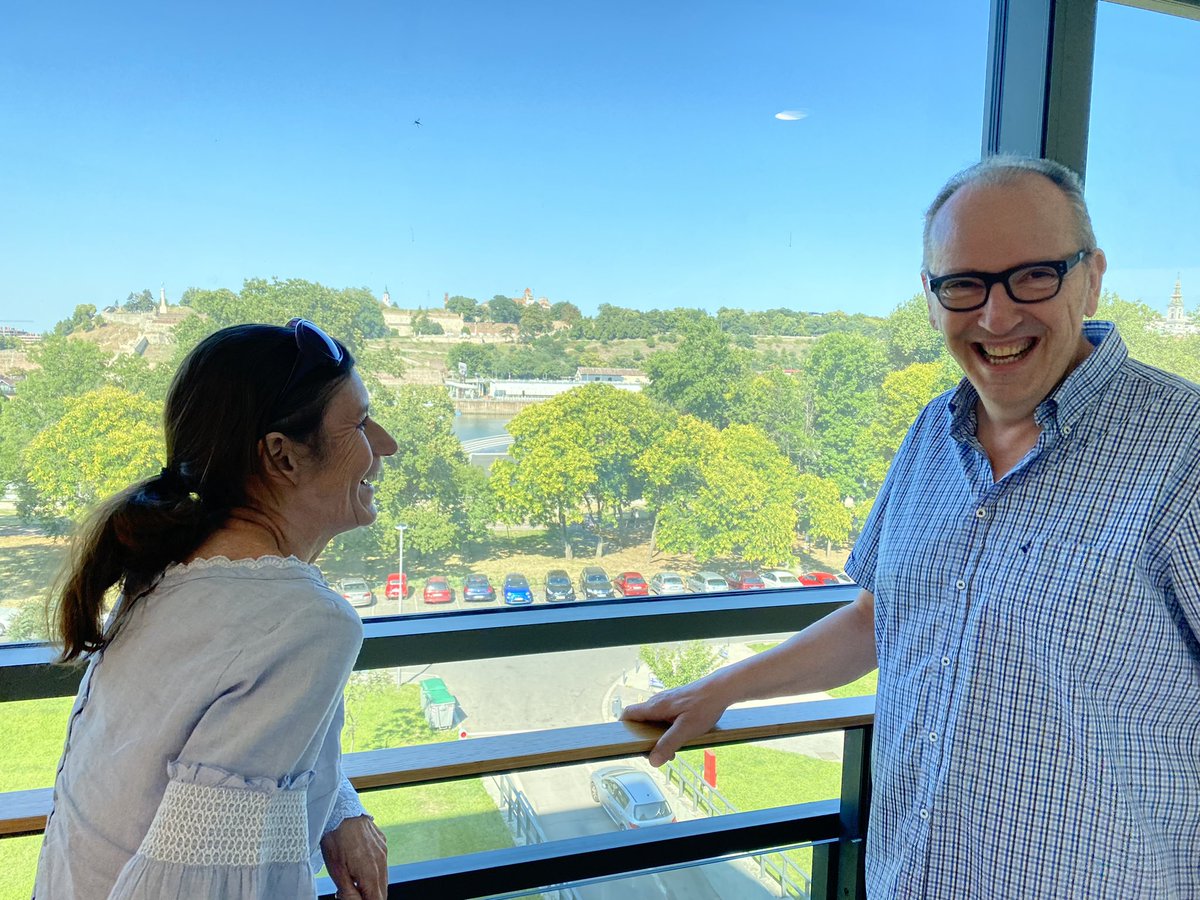 peterbrownBC's tweet image. Pleasure to welcome @BritishCouncil Deputy CEO Kate @EwartBiggs to Serbia and Montenegro.  We talked about cooperation in education, English, arts and culture including with wonderful Serbian sculptor Mrđan Bajic.  @ProsvjetaCG @rsBritish @ukinserbia @UKinMontenegro @lucicmilan