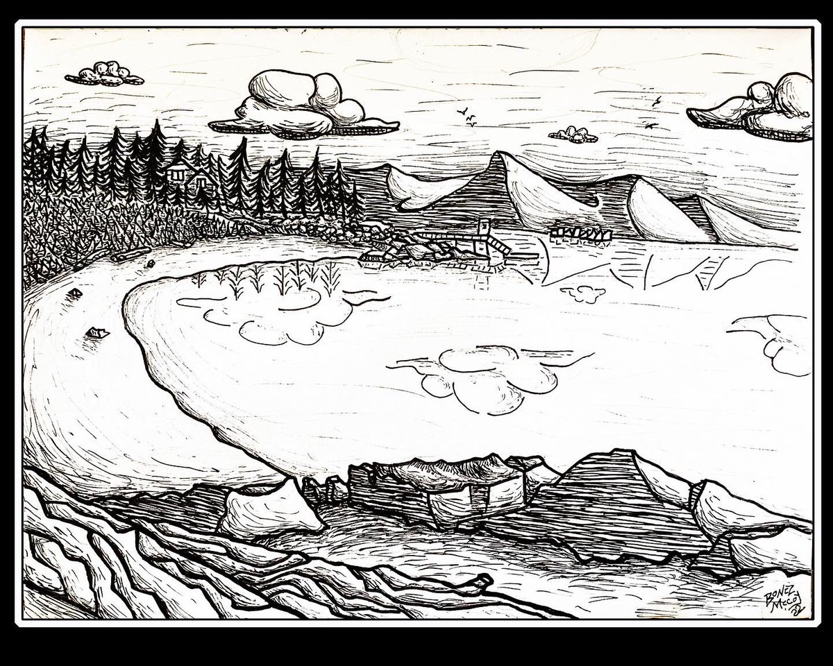 MccoyBonez's tweet photo. A view out my window.
.
..
...
#art
#penandink
#sketch
#pencilsketch
#ink
#islandlife
#newenglandlife
#pencil
#Graphicdesign
#graphicarts
#illustration
#outdoors
#maine
#islesboro
#landscape
#comicbookart
#90scartoons
#cartoons
#bonezmccoy
#bonezmccoyart
#brokenbrainillustration https://t.co/WDHahkvvt0