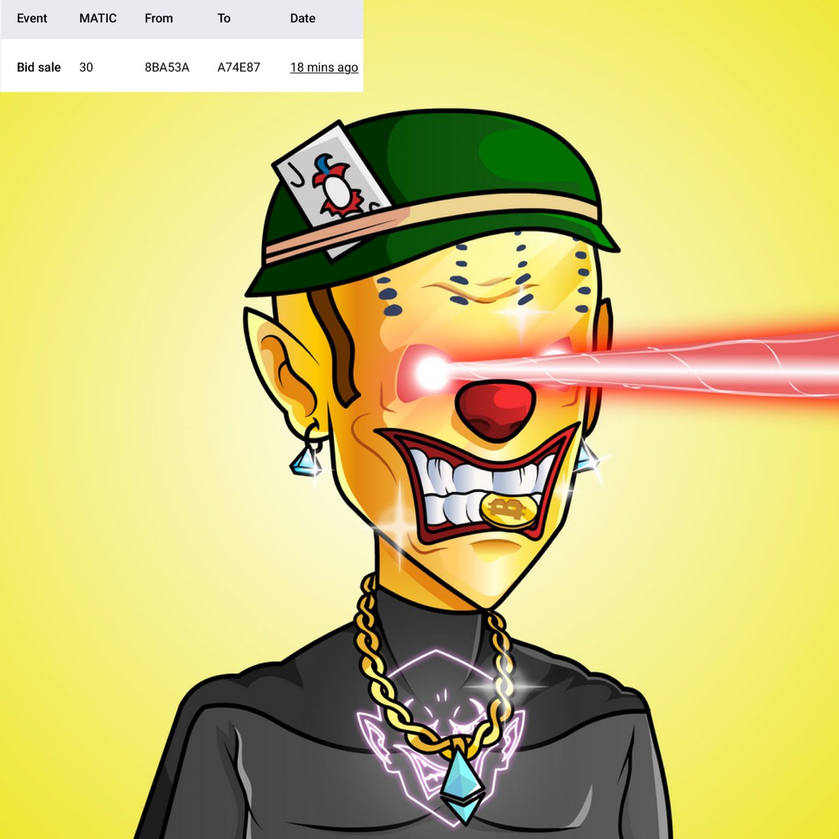 🔥 Crypto Joker #1267 resold at 30 MATIC 🔥

<a href="/tofuNFT/">tofuNFT📛The largest multichain NFT marketplace</a>: tofunft.com/collection/cry… 

<a href="/NFTKEY/">NFT Key</a>: nftkey.app/collections/cr…

#NFT #NFTProject #polygon #NFTdrop #NFTsales #NFTCommunity